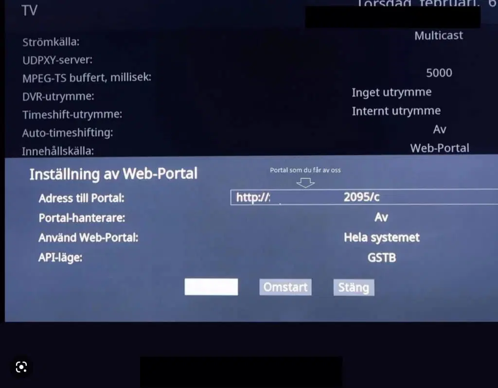 TVIP Instruktioner Svensk IPTV