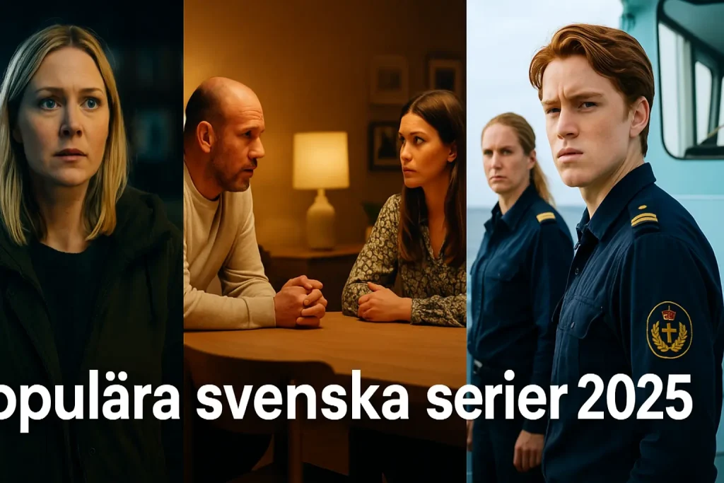 Populære svenske serier