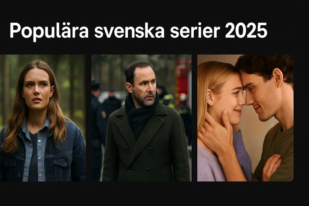 Populære svenske serier